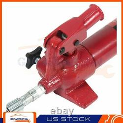 10 Ton Porta Power Hydraulic Jack Air Pump Lift Ram Repair Tool Kit Auto Body