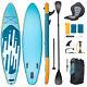 11' Inflatable Stand Up Paddle Board Sup Withkayak Seat Pump Repair Kit Backpack