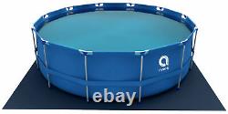 16in1 Best SWIMMING POOL 366cm 12FT Garden Round Frame Ground Pool + PUMP SET