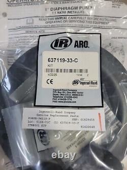 637119-33-C ARO Diaphragm Pump Repair Kit For use with 666102-233-C 66612B-233-C