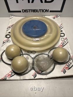 Aftermarket Repair Kit 637303-AA for ARO 3 Diaphragm Pump Missing 1 Ball