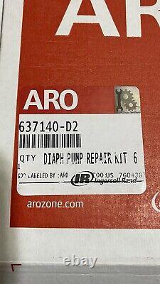 Aro 637140-d2 Ingersoll Rand 1/2 Diaphragm Pump Repair Kit Replacement Parts