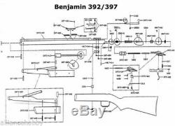 Benjamin Sheridan Rebuild Repair Kit, Some Pre-1995 Multi-Pumps w Soldered Valve