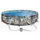 Bestway 56817e 12' X 30 Steel Pro Max Round Above Ground Swimming Pool With Pump