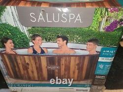 Bestway SaluSpa Helsinki 7 Person Portable Inflatable Hot Tub AirJet Spa with Pump