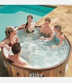 Bestway SaluSpa Helsinki 7 Person Portable Inflatable Hot Tub AirJet Spa with Pump