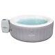 Bestway St. Lucia 67 X 26 Inch Saluspa Airjet Inflatable Hot Tub With Jets, Gray