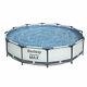 Bestway Steel Pro Max 12ft X 30in Frame Round Above Ground Swimming Pool With Pump