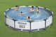 Bestway Steel Pro Max Above Ground 12 Ft X 30 Inch Frame Swimming Pool With Pump