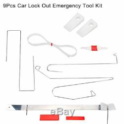 Car Door Open Tool Key Lock Out Emergency Tools Kit Unlock + Air Pump Universal