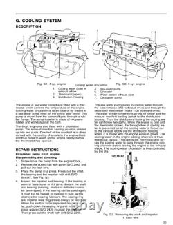 Circulation pump repair kit for Volvo Penta AQ165 AQ170 pump 831742 with 831720