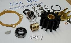 Crusader 20311 Sherwood Major Repair Kit 11068 Impeller 10615k Pump E35 S11040G