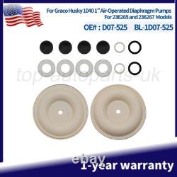 D07-525 D07525 Fluid Section Repair Kit FITS Graco Husky 1040 1 Diaphragm Pump