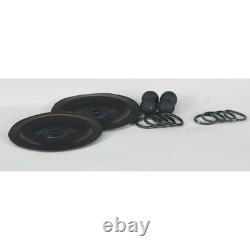Dayton 22A611 Pump Repair Kit, Santoprene, Fluid, 1/2 In