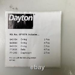 Dayton Diaphragm Pump Repair Kit 6PY67