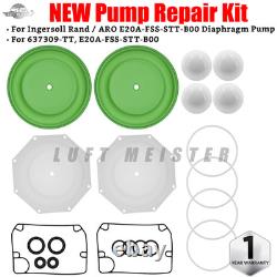 Diaphram Pump Repair Kit 637309-TT fit Ingersoll Rand ARO Diaphragm Pump PD20