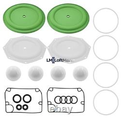 Diaphram Pump Repair Kit 637309-TT fit Ingersoll Rand ARO Diaphragm Pump PD20