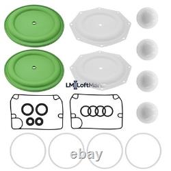 Diaphram Pump Repair Kit 637309-TT fit Ingersoll Rand ARO Diaphragm Pump PD20