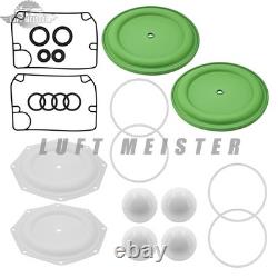 Diaphram Pump Repair Kit 637309-TT fit Ingersoll Rand ARO Diaphragm Pump PD20