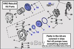 Evinrude Johnson Vro Fuel Pump Oem Rebuild Repair Kit Made In USA