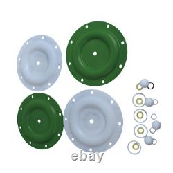 Fit ARO Diaphragm Pump 637119-44-C NEW Diaphragm Pump Repair Kit