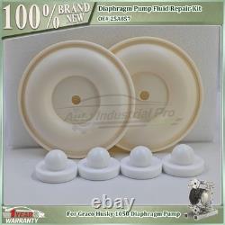 For Graco Husky 1050 Diaphragm Pump Complete Fluid Repair Kit 25A857 PTFE NEW