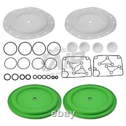For Ingersoll Rand ARO Diaphragm PE20P-FPS-PTT-AS0 Pump Repair Kit 637373-TT New