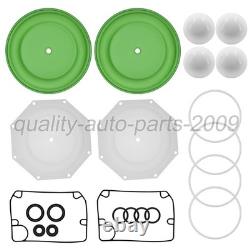 For Ingersoll Rand ARO Diaphragm Pump E20A-FSS-STT-B00 637309-TT Pump Repair Kit