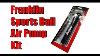 Franklin Sports Ball Air Pump Kit Travel Maintenance Kit