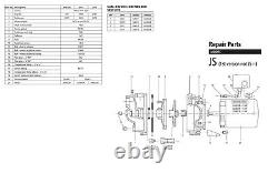 Goulds JS07KIT Repair Rebuild Kit for Goulds JS07 Shallow Water Well Jet Pump