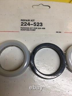 Graco 224523 224-523 Displacement Pump Repair Kit, Roofing Pump, New