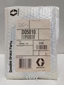 Graco D05010 Pump Repair Kit for Husky 515 and 716 Series Factory Sealed