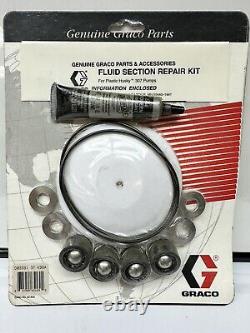 Graco Fluid Section Repair Kit, D03331, for Plastic Husky 307 pumps