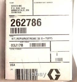 Graco REPAIR KIT 262786, X-TUFF STACK SEALS, 36CC PUMP Brand New