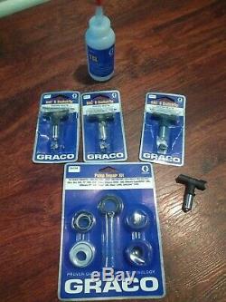 Graco nova 390 PC paint sprayer with pump repair kit