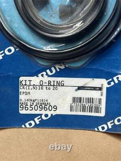 Grundfos 96509609 Pump Service Repair Seal Kit O-Ring CR I N 10 15 20 CR15