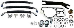 HPOP High Pressure Oil Pump Repair Kit + Hose Lines for 1999-03 Powerstroke 7.3L