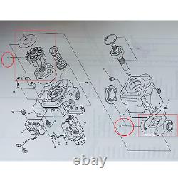 Hydraulic Main Pump Repair Kit For Uchida AP2D25LV AP2D25LV1RS7