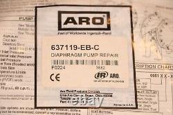 Ingersoll-Rand 637119-EB-C Diaphragm Pump Repair Kit New