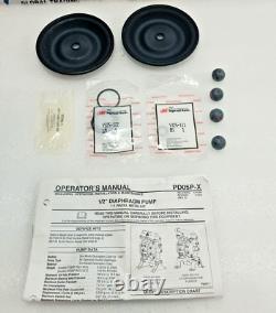 Ingersoll Rand 637427-gg 1/2 Diaphragm Pump Repair Kit New Fast Shipping