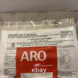 Ingersoll Rand ARO 2 Diaphragm Pump Repair Kit PD20R-X