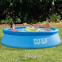 Intex 28120 10FT Easy Set Up Swimming Pool + 300GPH Pump + All You Need UK Stock