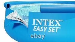 Intex 28158 Easy Set Above Ground Inflatable Pool Round 15ft 457x84cm with Pump