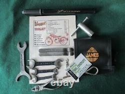 James Motorcycle Toolkit, Pump & Puncture Repair Kit- State Model Required