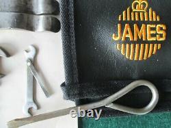 James Motorcycle Toolkit, Pump & Puncture Repair Kit- State Model Required