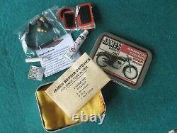 James Motorcycle Toolkit, Pump & Puncture Repair Kit- State Model Required