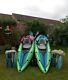 Kayaks Two Complete With Boxs Life Jackets Paddles Pumps Instructions Repair Kit