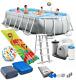 Large Swimming Pool Intex 610 X 305 X 122cm Garden Ground Pool +ladder Pump Gift