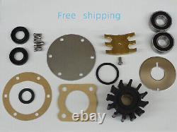 Major Repair Kit Jabsco Pump 5850-0001 Impeller Gasket seals Bearings Plates