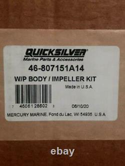 MerCruiser #46-807151A14 Bravo Sea Water Pump Body / Impeller Repair Kit